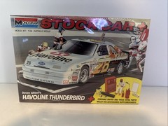 Vintage NIB Monogram Davey Allison 28 Black White Havoline Thunderbird Mode