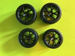 Maisto 1/24 2018 Acura NSX Tires, Black Rims & Axles Parts, model car building