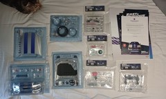De Agostini, 2 Fast 2 Furious Nissan Skyline r34, issues 1-8 unopened, 1/8