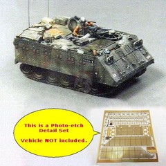 Verlinden 1/35 Add-on Armor Conversion for Israeli IDF M113 Zelda 55 (ACDA35029)