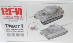 Reyfield RFM 1/35 Tiger I Late Prodcuction Tank Model Kit 5101 Limited NEW!