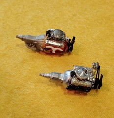 Junkyard Find Detailed 1/25 Small Block Chevy Engines