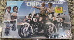 Chips TV Series Kawasaki Revell 1:12 Scale Model CHP Wilcox & Estrada New Sealed